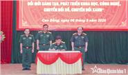 Bộ CHQS tỉnh Cao Bằng phát động phong trào thi đua “Đổi mới sáng tạo, phát triển khoa học, công nghệ, chuyển đổi số, chuyển đổi xanh”