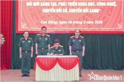 Bộ CHQS tỉnh Cao Bằng phát động phong trào thi đua “Đổi mới sáng tạo, phát triển khoa học, công nghệ, chuyển đổi số, chuyển đổi xanh”