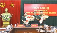 Bàn giao chức vụ Chánh Thanh tra Quốc phòng Quân khu