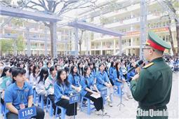 Công tác tuyển sinh quân sự ở Thái Nguyên: Chủ động, làm chắc từ cơ sở
