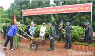 Gắn bó quân dân từ những việc làm nghĩa tình