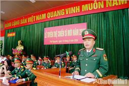 Lữ đoàn 382 tổ chức Lễ tuyên thệ chiến sĩ mới năm 2026