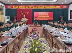 Cơ quan thường thực Hội đồng Thi đua - Khen thưởng Quân khu 1 sơ kết công tác thi đua, khen thưởng và Phong trào Thi đua Quyết thắng 6 tháng đầu năm 2026