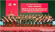 Trung tướng La Công Phương trao quyết định thăng quân hàm cấp bậc Thượng tá năm 2026