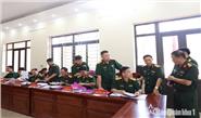 Quân khu kiểm tra, nắm tình hình hoạt động CTĐ, CTCT tại Trung đoàn 123