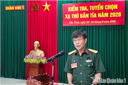 Quân khu khai mạc kiểm tra, tuyển chọn xạ thủ bắn tỉa năm 2026