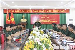 Quân khu phúc tra đơn vị vận tải “Chính quy, an toàn, hiệu quả” giai đoạn 2021-2026 tại Bộ CHQS tỉnh Thái Nguyên