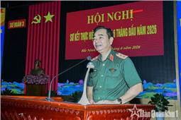 Sư đoàn 3 sơ kết thực hiện nhiệm vụ 6 tháng đầu năm 2026