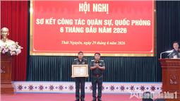 Bộ CHQS tỉnh Thái Nguyên sơ kết công tác quân sự, quốc phòng 6 tháng đầu năm 2026