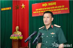 Quân khu giao nhiệm vụ cho đoàn tuyển thủ tham gia hội thao xạ thủ bắn tỉa toàn quân năm 2026