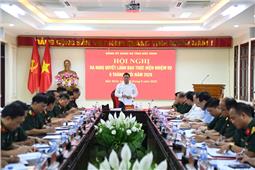 Đảng ủy Quân sự tỉnh Bắc Ninh ra nghị quyết lãnh đạo thực hiện nhiệm vụ 6 tháng cuối năm 2026