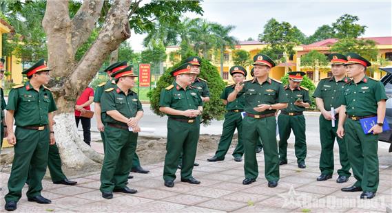 Thiếu tướng Trần Xuân Mạnh kiểm tra công tác chuẩn bị năm học 2026-2027 tại Trường Thiếu sinh quân miền Bắc