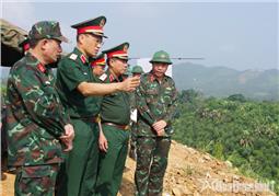Kiểm tra công tác chuẩn bị diễn tập khu vực phòng thủ tỉnh Thái Nguyên
