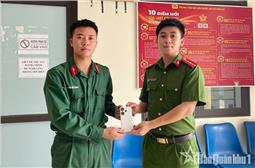 Hành động đẹp của Hạ sĩ Trương Việt Cường