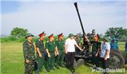Quân khu kiểm tra công tác huấn luyện dân quân tự vệ tại tỉnh Bắc Ninh