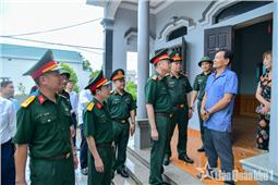 Quân khu nắm tình hình thực hiện hành quân dã ngoại làm công tác dân vận tại Bắc Ninh