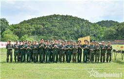 Quân khu 1 sẵn sàng tham gia Hội thao Phòng thủ dân sự toàn quân năm 2026