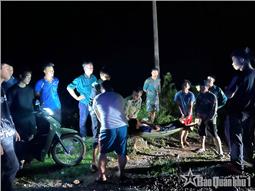 Ban CHQS xã Quan Sơn được khen thưởng trong công tác cứu nạn
