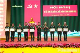Quân khu sơ kết công tác quân sự, quốc phòng 6 tháng đầu năm 2026