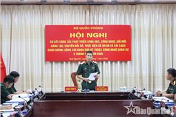 Quân khu tham gia Hội nghị trực tuyến sơ kết công tác phát triển khoa học, công nghệ, đổi mới sáng tạo, chuyển đổi số 6 tháng đầu năm 2026