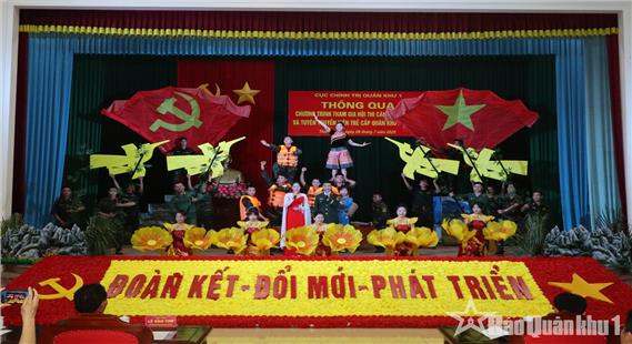 Cục Chính trị Quân khu 1 thông qua chương trình Hội thi cán bộ đoàn giỏi và tuyên truyền viên trẻ cấp Quân khu năm 2026