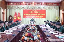 Quân khu 1 giao nhiệm vụ đội tuyển tham gia Hội thi cán bộ đoàn giỏi và tuyên truyền viên trẻ toàn quân năm 2026