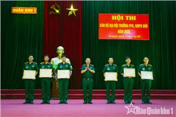Bế mạc Hội thi cán bộ Đại đội trưởng Pháo phòng không, Súng máy phòng không giỏi năm 2026