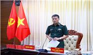 Thiếu tướng Trần Xuân Mạnh, Tư lệnh Quân khu nắm tình hình tại Cục Chính trị 