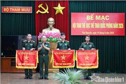 Bộ Tham mưu bế mạc Hội thao thể dục thể thao Quốc phòng năm 2026