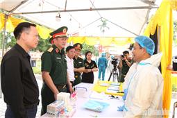 Trung tướng La Công Phương kiểm tra công tác xác định danh tính hài cốt liệt sĩ tại Thái Nguyên