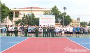 Sôi nổi giải Pickleball Cục Chính trị Quân khu 1