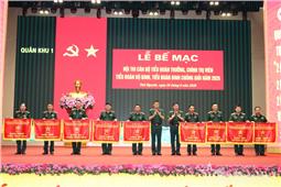 Hội thi cán bộ Tiểu đoàn trưởng, Chính trị viên Tiểu đoàn bộ binh, Tiểu đoàn binh chủng giỏi năm 2026 thành công tốt đẹp