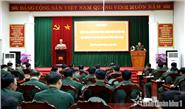 Kiểm tra, nắm tình hình thực hiện nhiệm vụ tại Bộ CHQS tỉnh Bắc Ninh