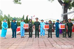 Trung tướng La Công Phương kiểm tra, động viên lực lượng thực hiện 