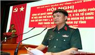 Công bố các quyết định giải thể và tổ chức lại Ban Chỉ huy Phòng thủ khu vực thành Trung đoàn bộ binh