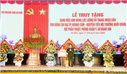 Người sáng tạo ra bếp Hoàng Cầm được truy tặng danh hiệu Anh hùng Lực lượng vũ trang nhân dân