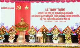 Người sáng tạo ra bếp Hoàng Cầm được truy tặng danh hiệu Anh hùng Lực lượng vũ trang nhân dân