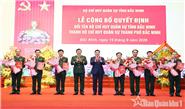 Công bố quyết định đổi tên Bộ CHQS tỉnh Bắc Ninh thành Bộ CHQS thành phố Bắc Ninh