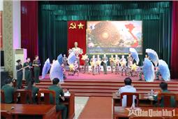 Bộ CHQS tỉnh Thái Nguyên tích cực chuẩn bị tham gia Hội thi 