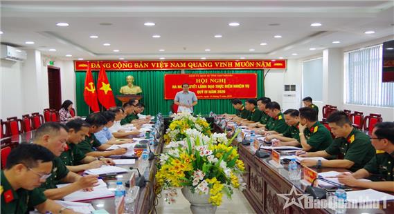 Đảng ủy Quân sự tỉnh Thái Nguyên ra nghị quyết lãnh đạo thực hiện nhiệm vụ Quý IV năm 2026