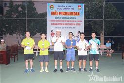 Cục Chính trị: Bế mạc Giải Pickleball chào mừng kỷ niệm 81 năm Cách mạng Tháng Tám và Quốc khánh 2-9