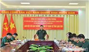 Trung tướng La Công Phương làm việc với Ban Thường vụ Đảng ủy Quân sự tỉnh Lạng Sơn