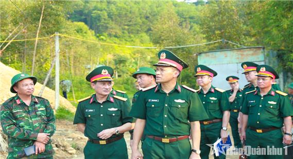 Quân khu kiểm tra công tác chuẩn bị diễn tập khu vực phòng thủ tỉnh Thái Nguyên