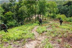 Huấn luyện quân trong dân ở “852”