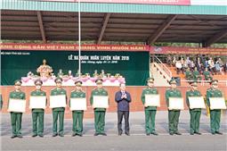 Tham mưu thực hiện tốt  công tác quốc phòng địa phương