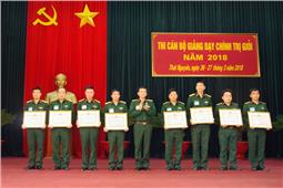 Tổ chức Hội thi cán bộ giảng dạy chính trị giỏi