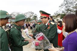 Huyện Chợ Mới, tỉnh Bắc Kạn: Hoàn thành chỉ tiêu giao quân, bảo đảm nhanh gọn, an toàn tuyệt đối